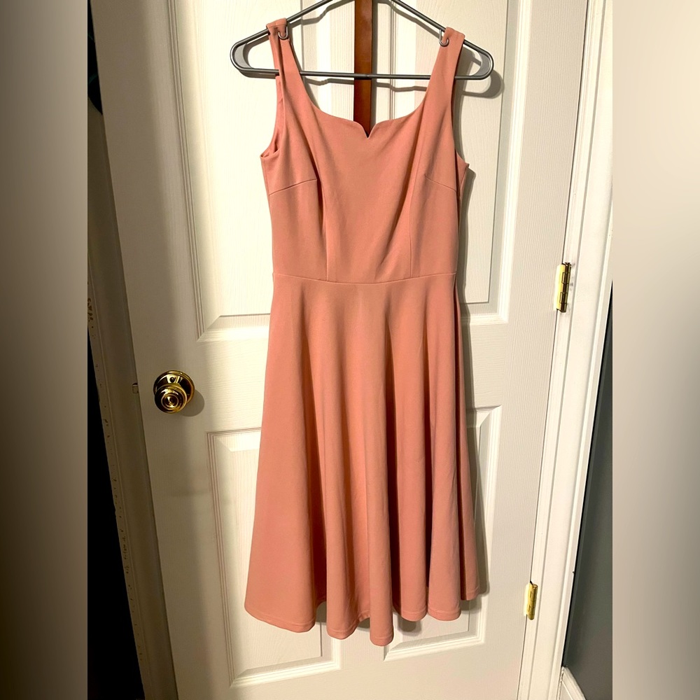 Cute Pink Dress from Dressystar. Size small. Dress is a midi dress.